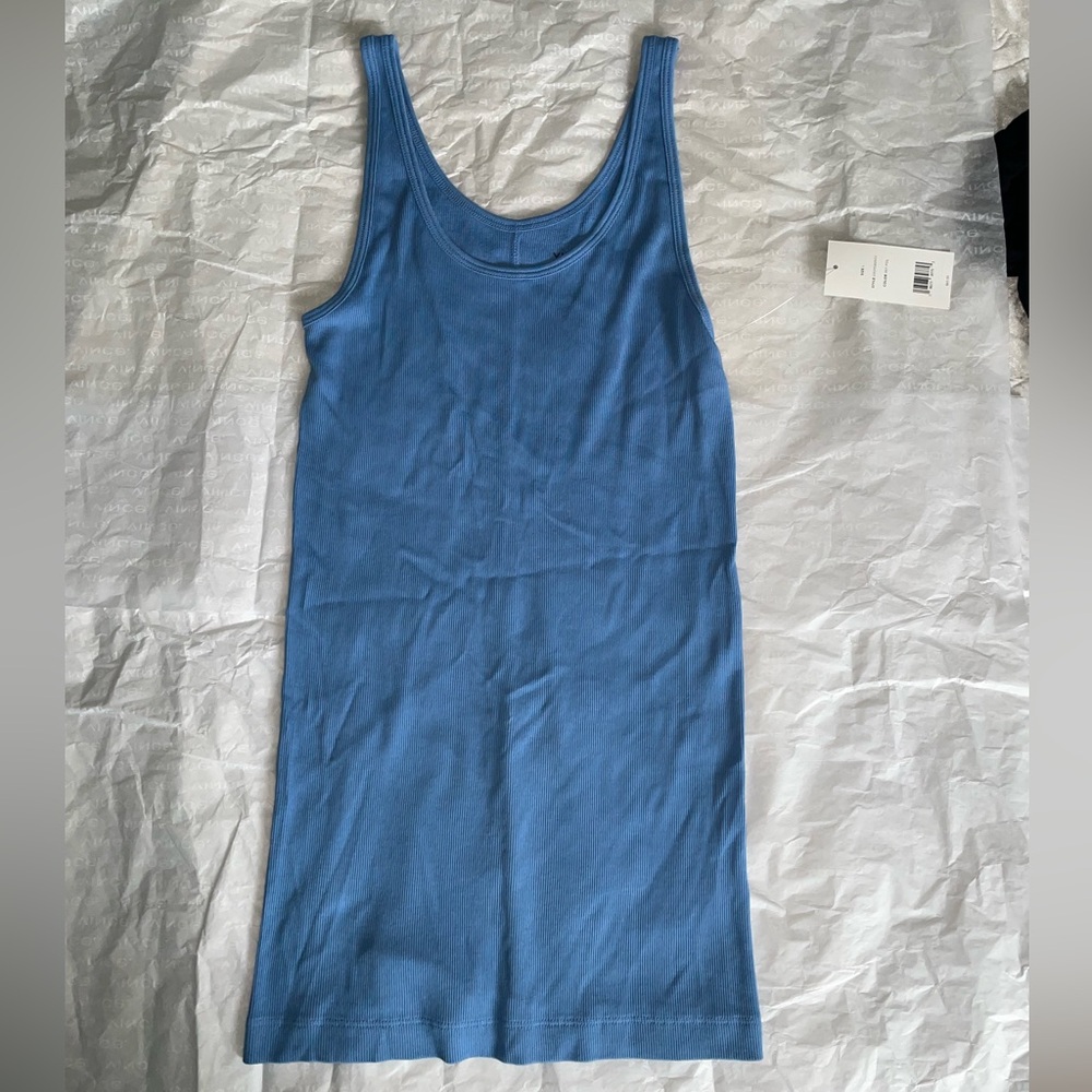 Vince Blue Tank Top